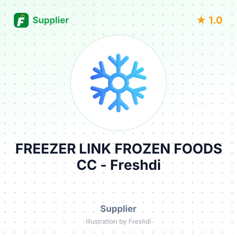 FREEZER LINK FROZEN FOODS CC – summary card, no photo uploaded yet