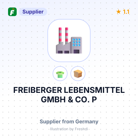 FREIBERGER LEBENSMITTEL GMBH & CO. P – summary card, no photo uploaded yet