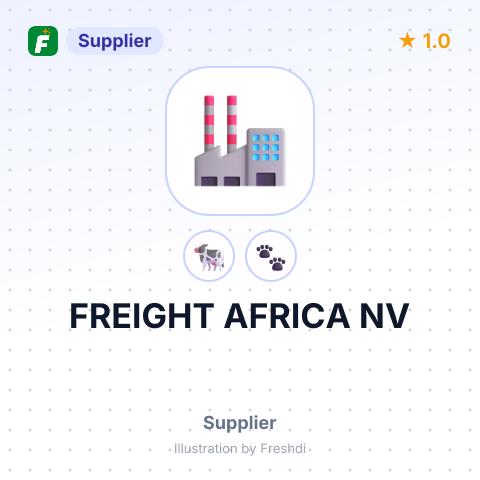 FREIGHT AFRICA NV – summary card, no photo uploaded yet
