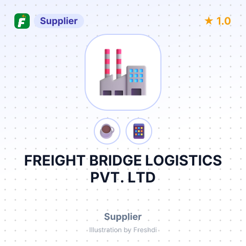 FREIGHT BRIDGE LOGISTICS PVT. LTD – summary card, no photo uploaded yet