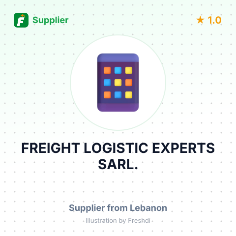 FREIGHT LOGISTIC EXPERTS SARL. – summary card, no photo uploaded yet
