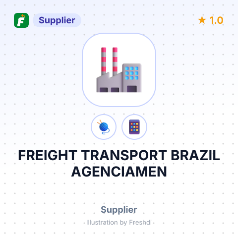 FREIGHT TRANSPORT BRAZIL AGENCIAMEN – summary card, no photo uploaded yet