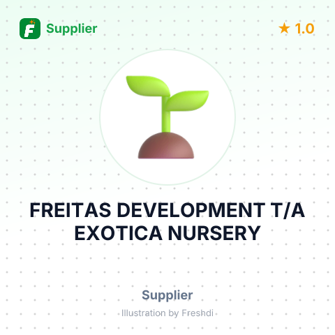 FREITAS DEVELOPMENT T/A EXOTICA NURSERY – summary card, no photo uploaded yet