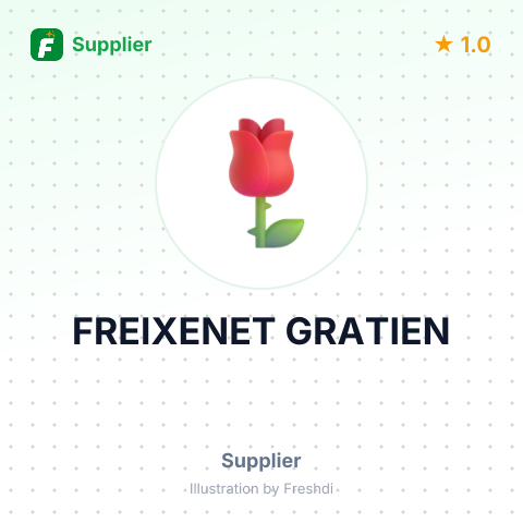 FREIXENET GRATIEN – summary card, no photo uploaded yet