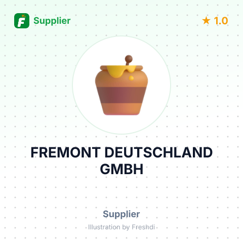FREMONT DEUTSCHLAND GMBH – summary card, no photo uploaded yet