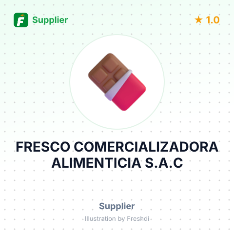 FRESCO COMERCIALIZADORA ALIMENTICIA S.A.C – summary card, no photo uploaded yet