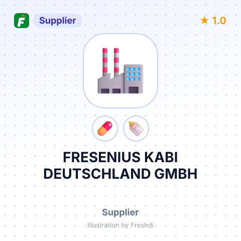 FRESENIUS KABI DEUTSCHLAND GMBH – summary card, no photo uploaded yet