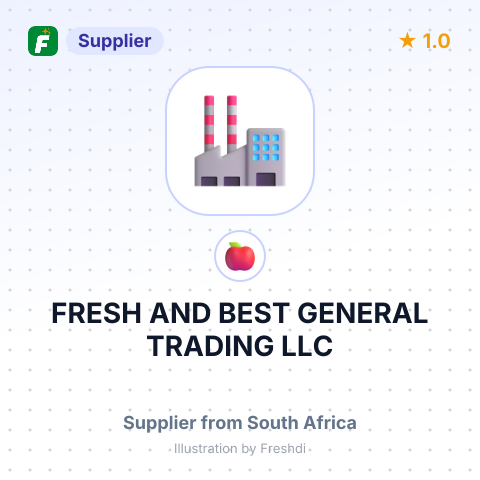 FRESH AND BEST GENERAL TRADING LLC, – summary card, no photo uploaded yet