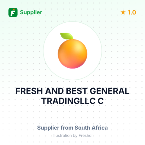 FRESH AND BEST GENERAL TRADINGLLC C – summary card, no photo uploaded yet