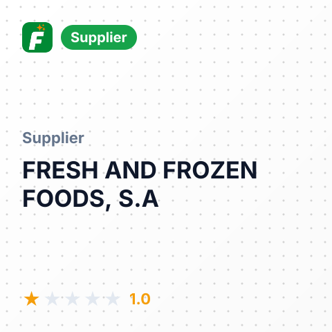 FRESH AND FROZEN FOODS, S.A – summary card, no photo uploaded yet