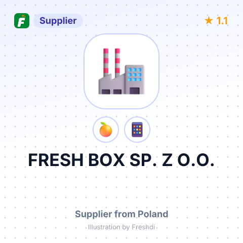 FRESH BOX SP. Z O.O. – summary card, no photo uploaded yet