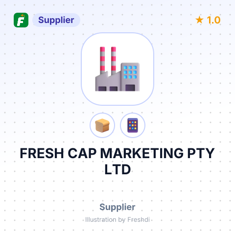 FRESH CAP MARKETING PTY LTD – summary card, no photo uploaded yet
