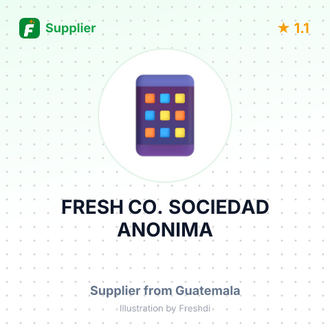 FRESH CO. SOCIEDAD ANONIMA – summary card, no photo uploaded yet