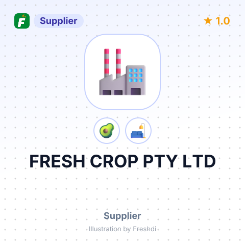 FRESH CROP PTY LTD – summary card, no photo uploaded yet