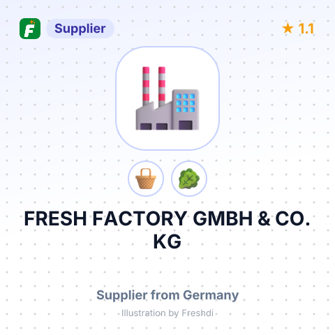 FRESH FACTORY GMBH & CO. KG – summary card, no photo uploaded yet