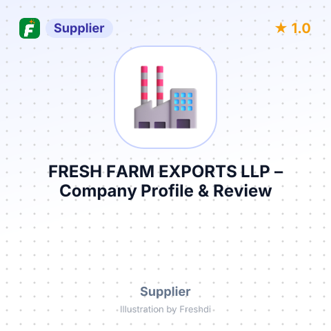 FRESH FARM EXPORTS LLP – summary card, no photo uploaded yet
