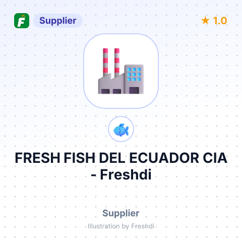 FRESH FISH DEL ECUADOR CIA – summary card, no photo uploaded yet