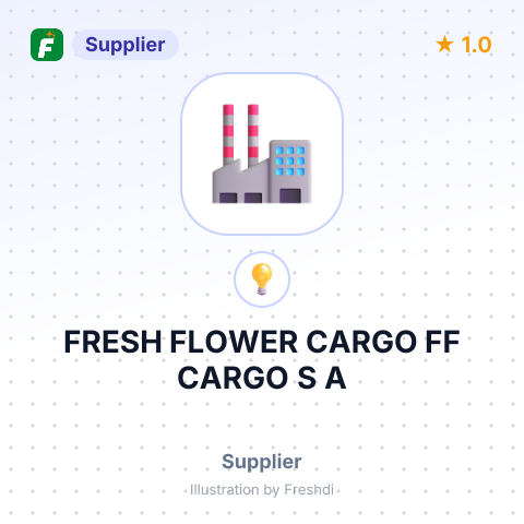 FRESH FLOWER CARGO FF CARGO S A – summary card, no photo uploaded yet