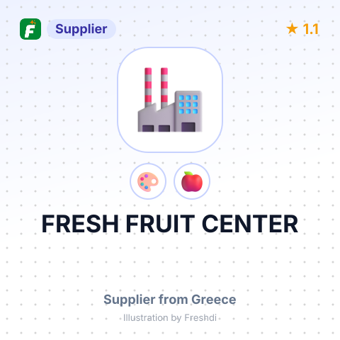 FRESH FRUIT CENTER – summary card, no photo uploaded yet
