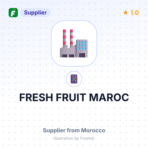 FRESH FRUIT MAROC – summary card, no photo uploaded yet