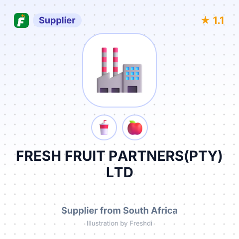 FRESH FRUIT PARTNERS(PTY) LTD – summary card, no photo uploaded yet