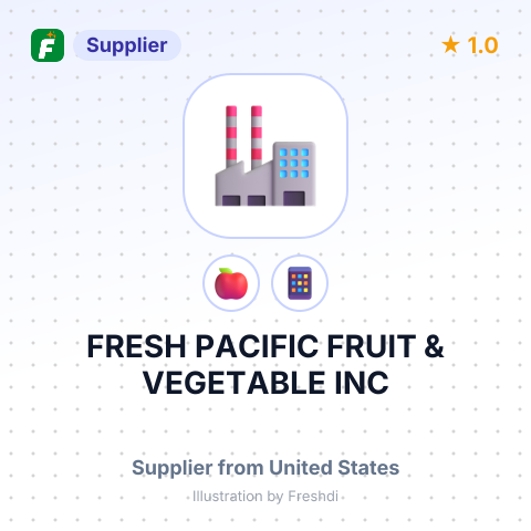 FRESH PACIFIC FRUIT & VEGETABLE INC – summary card, no photo uploaded yet
