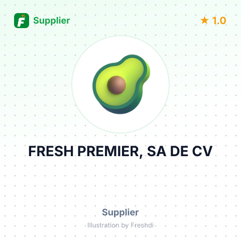 FRESH PREMIER, SA DE CV – summary card, no photo uploaded yet
