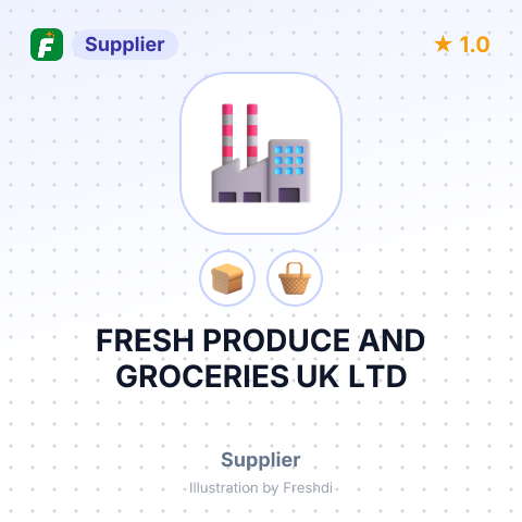 FRESH PRODUCE AND GROCERIES UK LTD – summary card, no photo uploaded yet