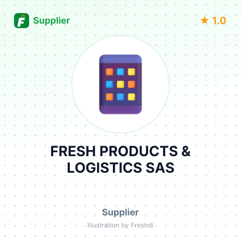 FRESH PRODUCTS & LOGISTICS SAS – summary card, no photo uploaded yet