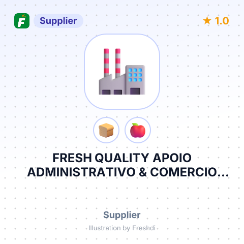 FRESH QUALITY APOIO ADMINISTRATIVO & COMERCIO EXTERIOR – summary card, no photo uploaded yet