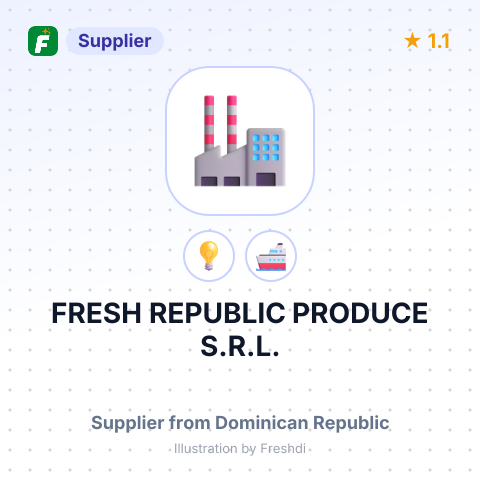 FRESH REPUBLIC PRODUCE S.R.L. – summary card, no photo uploaded yet
