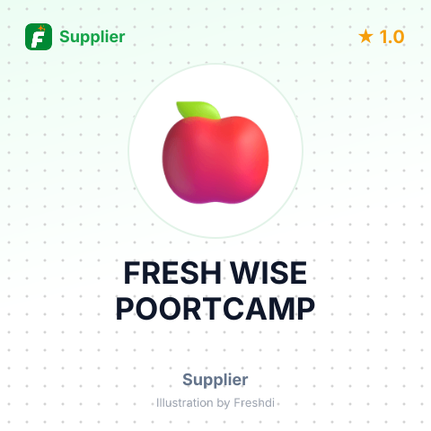 FRESH WISE POORTCAMP – summary card, no photo uploaded yet