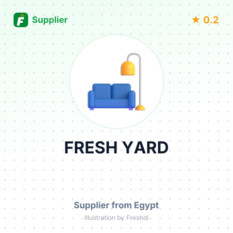 FRESH YARD – summary card, no photo uploaded yet