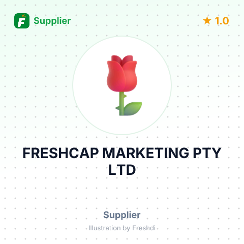 FRESHCAP MARKETING PTY LTD – summary card, no photo uploaded yet