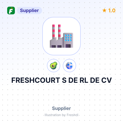 FRESHCOURT S DE RL DE CV – summary card, no photo uploaded yet
