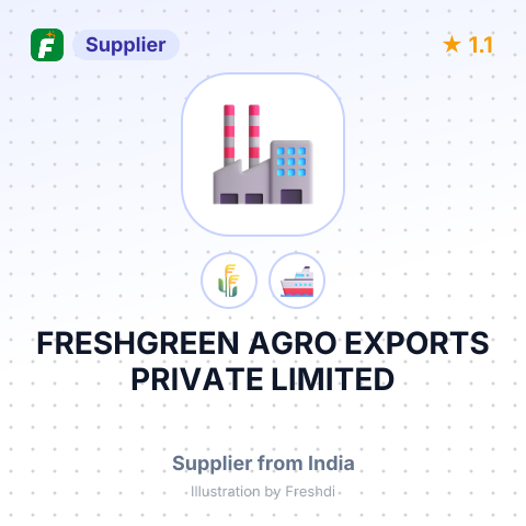 FRESHGREEN AGRO EXPORTS PRIVATE LIMITED – summary card, no photo uploaded yet