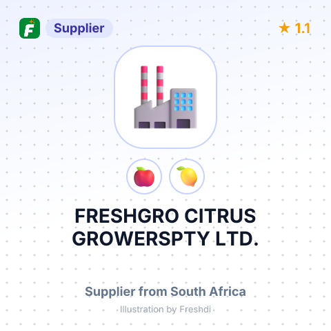 FRESHGRO CITRUS GROWERSPTY LTD. – summary card, no photo uploaded yet