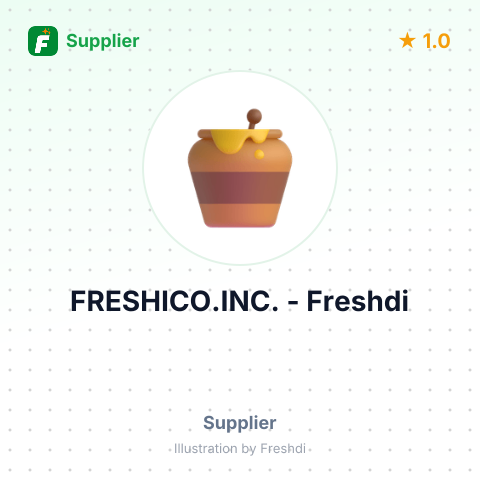 FRESHICO.INC. – summary card, no photo uploaded yet