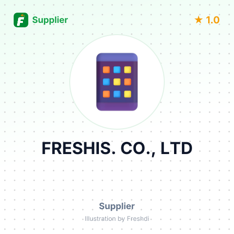 FRESHIS. CO., LTD – summary card, no photo uploaded yet