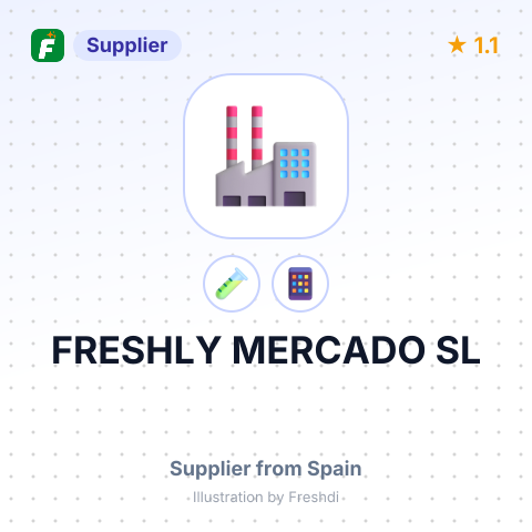 FRESHLY MERCADO SL – summary card, no photo uploaded yet