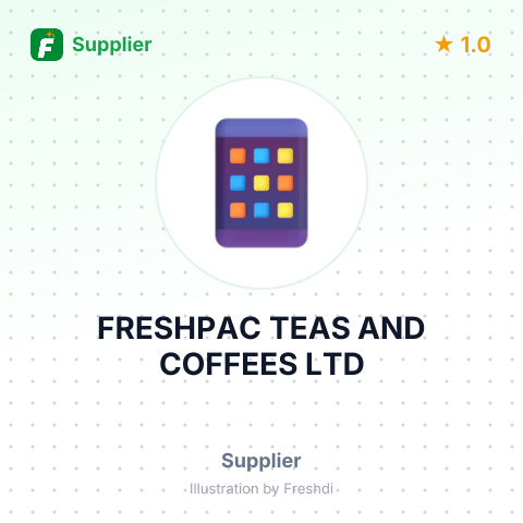 FRESHPAC TEAS AND COFFEES LTD – summary card, no photo uploaded yet
