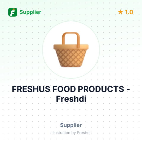 FRESHUS FOOD PRODUCTS – summary card, no photo uploaded yet