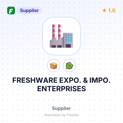 FRESHWARE EXPO. & IMPO. ENTERPRISES – summary card, no photo uploaded yet