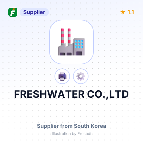 FRESHWATER CO.,LTD – summary card, no photo uploaded yet