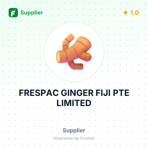 FRESPAC GINGER FIJI PTE LIMITED – summary card, no photo uploaded yet