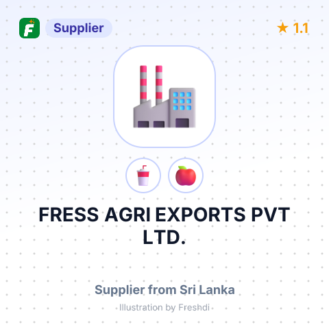 FRESS AGRI EXPORTS PVT LTD. – summary card, no photo uploaded yet