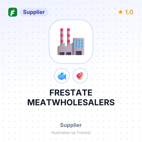 FRESTATE MEATWHOLESALERS – summary card, no photo uploaded yet