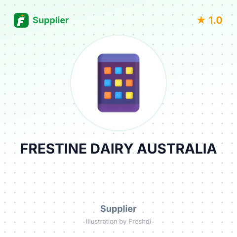 FRESTINE DAIRY AUSTRALIA – summary card, no photo uploaded yet