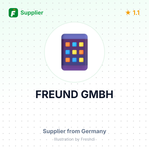 FREUND GMBH – summary card, no photo uploaded yet