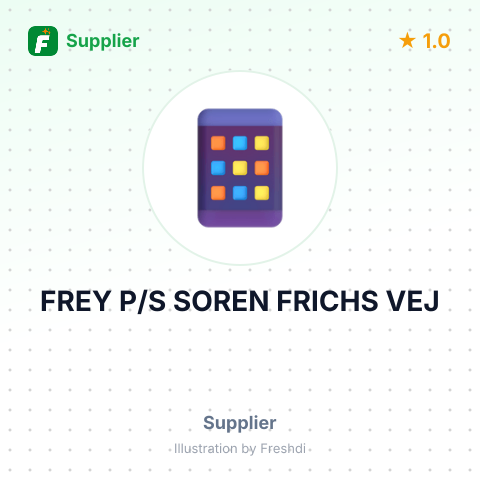 FREY P/S SOREN FRICHS VEJ – summary card, no photo uploaded yet